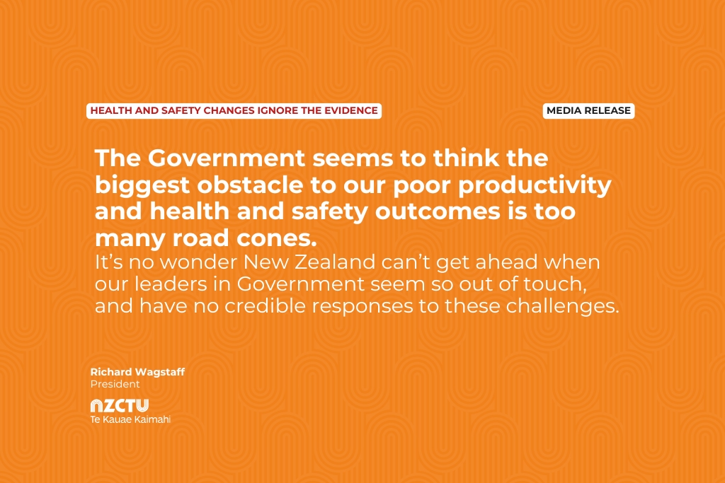 Health and Safety changes driven by ACT party ideology