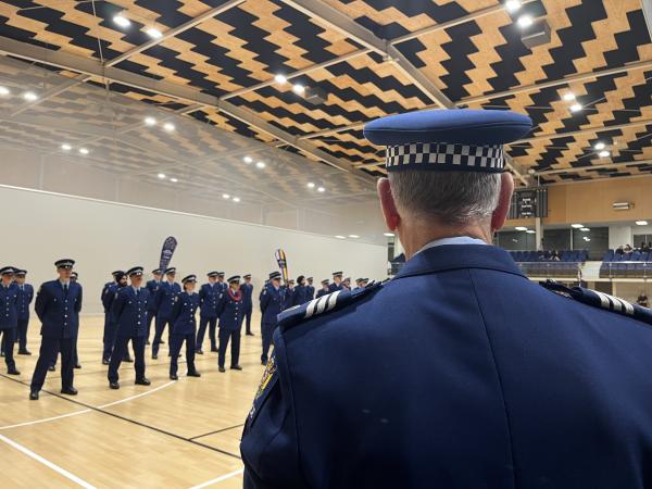 Seventy-six new police officers en route to districts