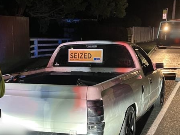 Operation Kereru – infringements issued, vehicles seized in Wairarapa